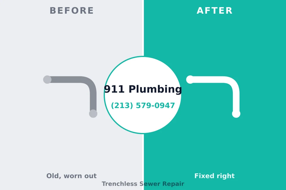 Before and after: plumbing company Edinburg, IL
